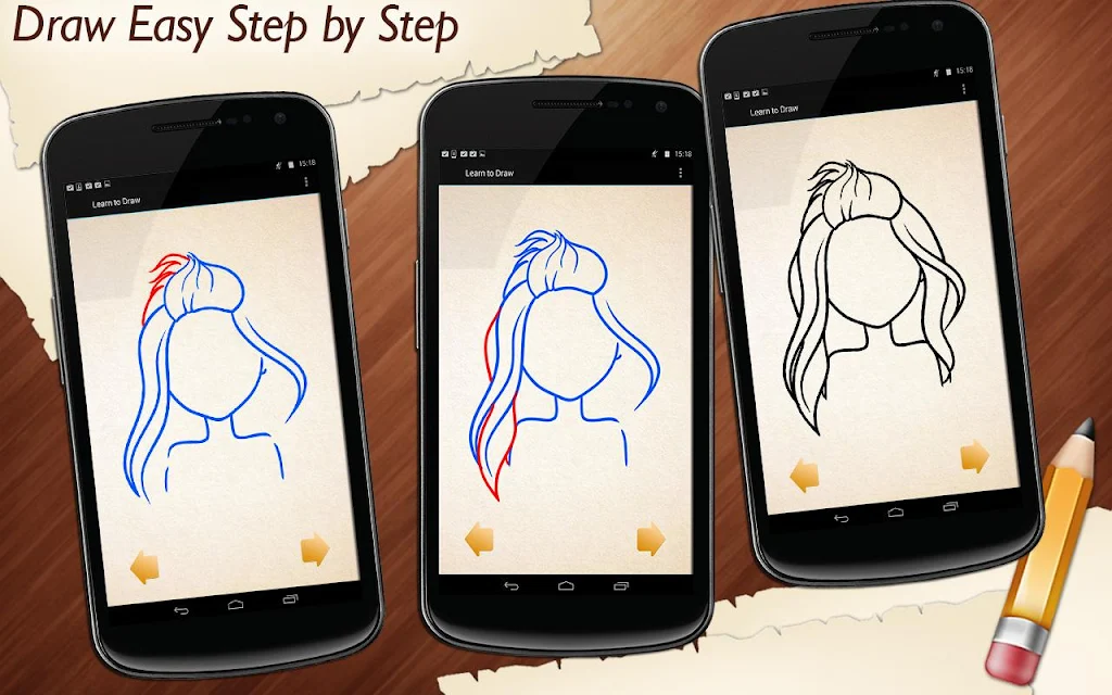 How To Draw Hairstyles Screenshot2