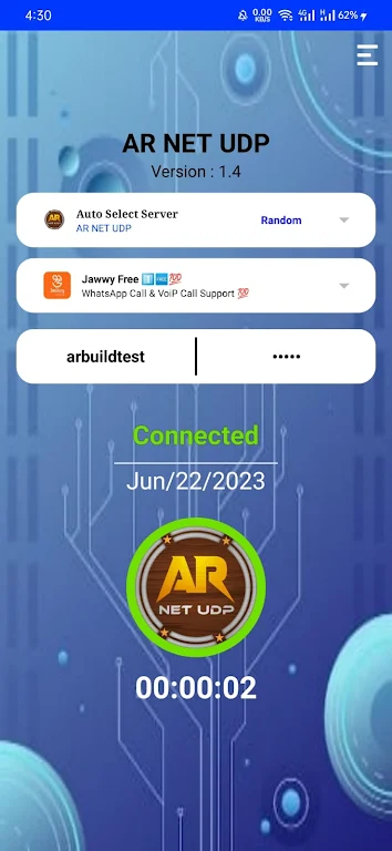 AR NET UDP - Fast Secure VPN Screenshot2