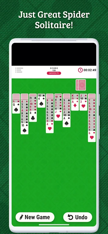 Spider Solitaire Infinite Screenshot4