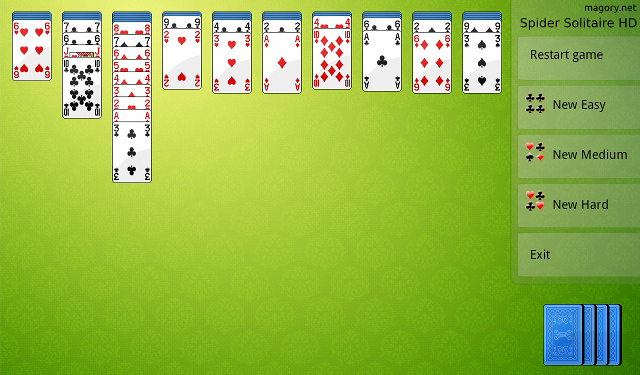 Spider Solitaire HD Screenshot4