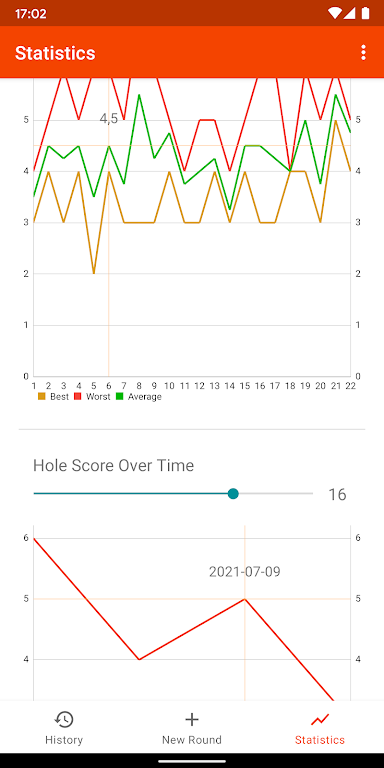 Disc Golf Tracker Screenshot3