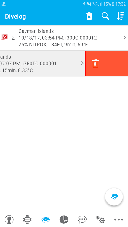 DiverLog+ Screenshot3