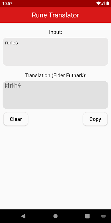 Rune Translator - Write Runic Screenshot1