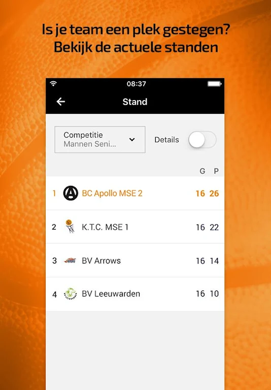 Basketball.nl Screenshot2