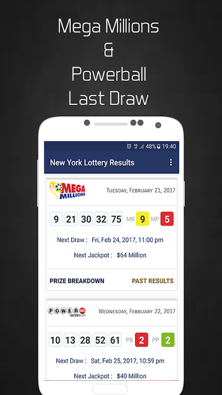 New York Lottery Results Screenshot1