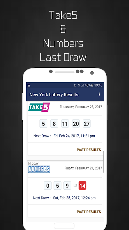 New York Lottery Results Screenshot3