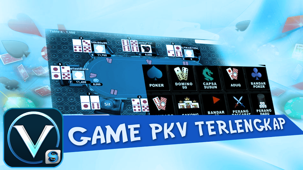 PKV Games DominoQQ Jackpot Screenshot1