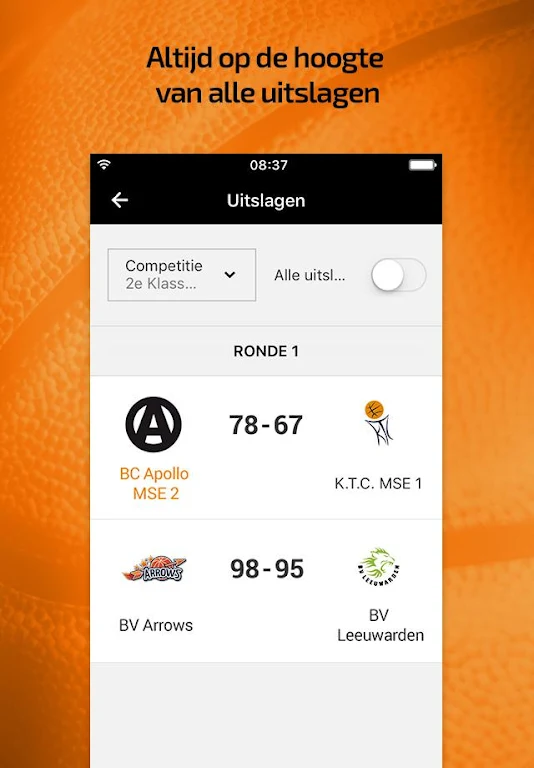 Basketball.nl Screenshot3