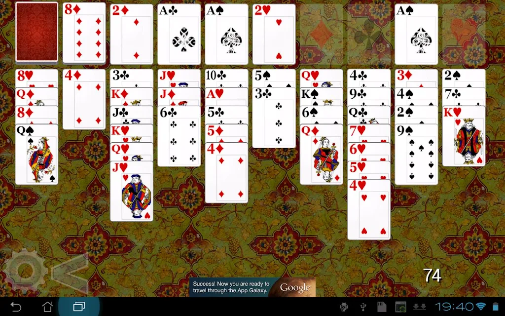 Forty Thieves Solitaire HD Screenshot4