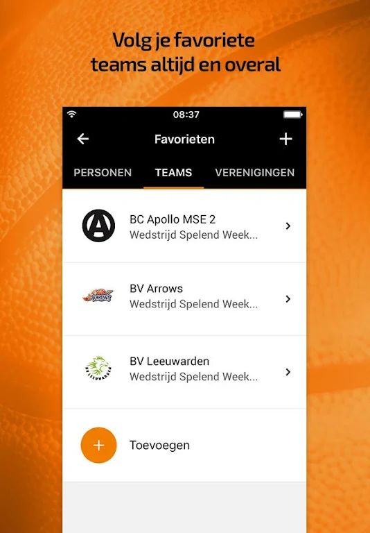 Basketball.nl Screenshot4