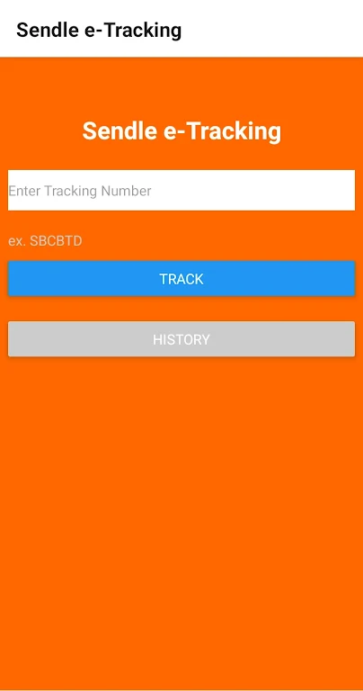 Sendle e-Tracking Screenshot1