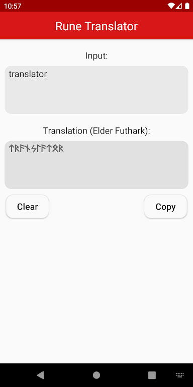 Rune Translator - Write Runic Screenshot2