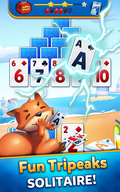 Solitaire Tripeak Travel 2023 Screenshot4