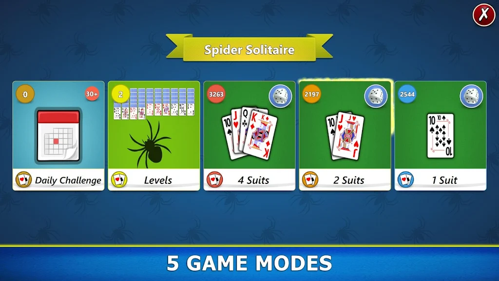 Spider Solitaire Mobile Screenshot2