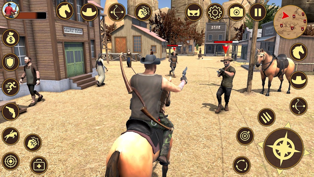 Western Gunfitgher Cowboy Game Mod Screenshot1