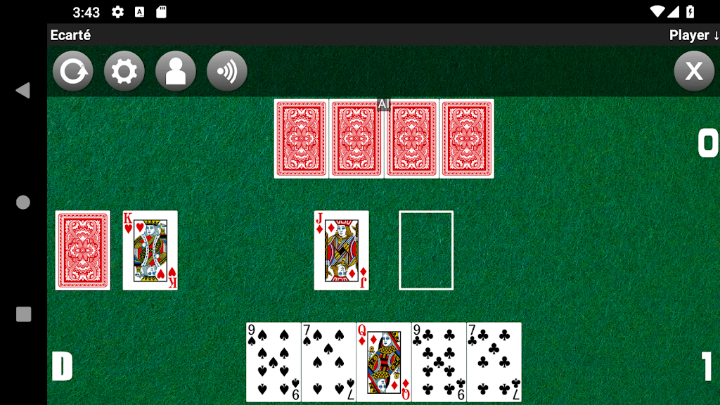 Crystal Golf Solitaire Screenshot1