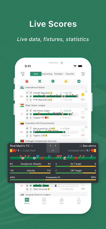 Scoremer - Live Score and Tips Screenshot2