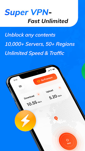 Super VPN - Fast Private Proxy Screenshot1