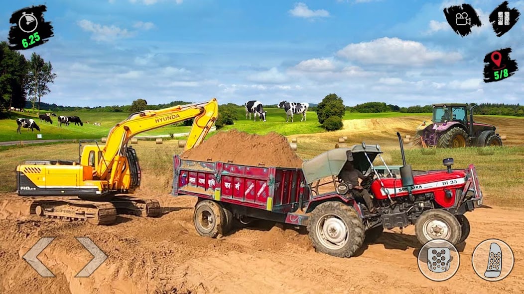 Tractor Farming: Offroad Games Mod Screenshot3