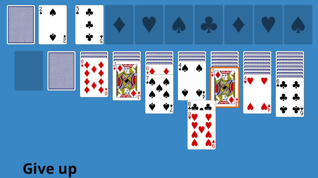 Solitaire Klondike Two Decks Screenshot2