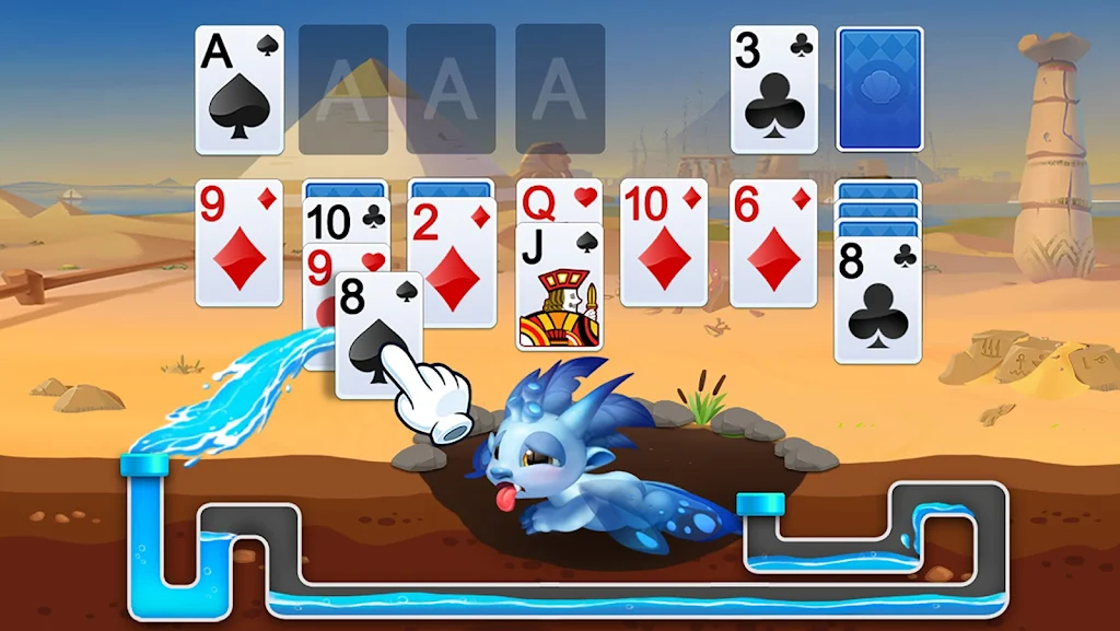 Solitaire Dragons Screenshot1