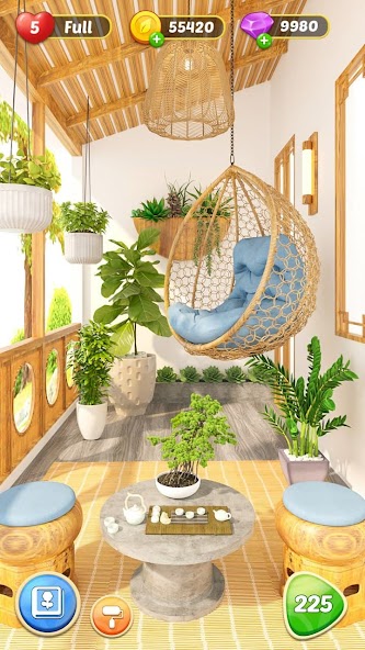 Garden & Home : Dream Design Mod Screenshot3