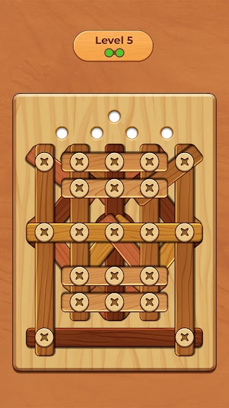 Wood Screw Puzzle Mod Screenshot3