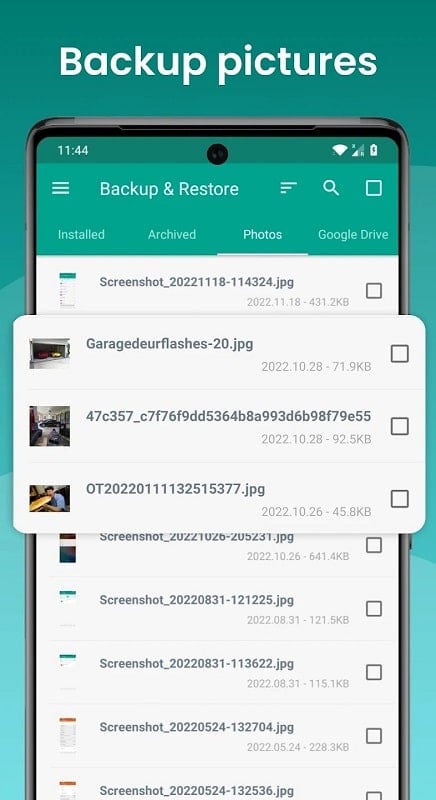 Backup and Restore – APP & SMS Screenshot1