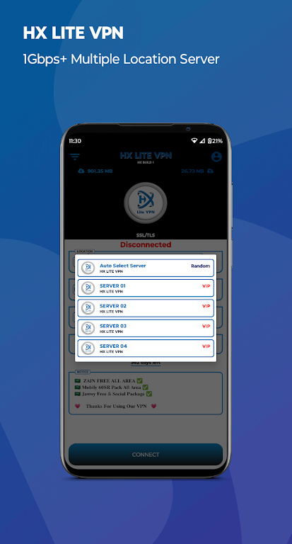 HX LITE VPN Screenshot3