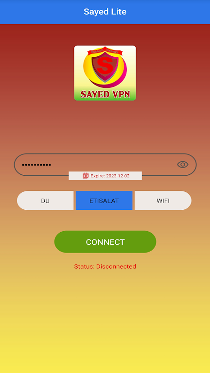 Sayed VPN - CyberGuard Screenshot3