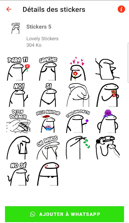 Stickers Flork - WASticker Screenshot3