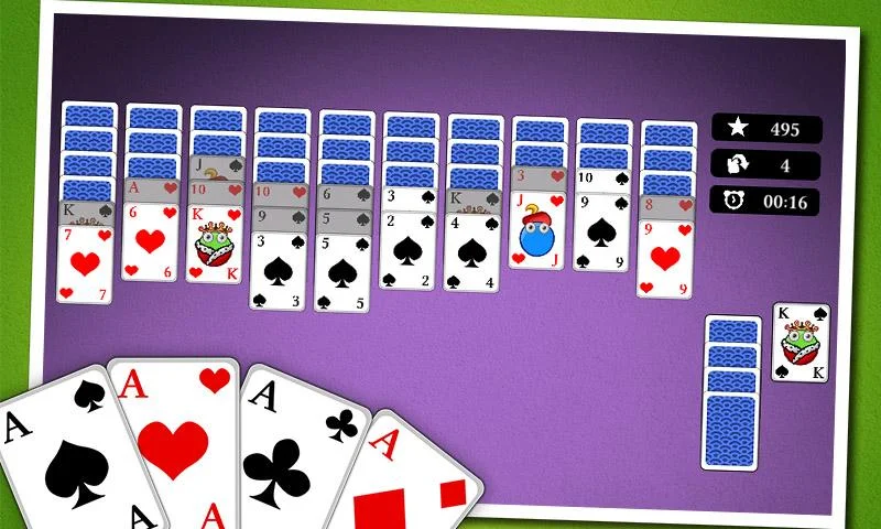 Spider Solitaire 2 Screenshot4