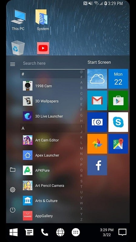 Winner Computer Launcher Screenshot2