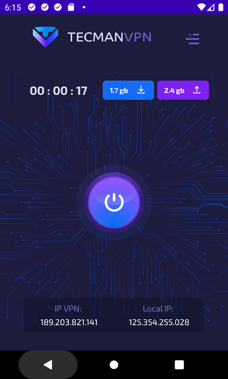 TecmanVPN Screenshot4