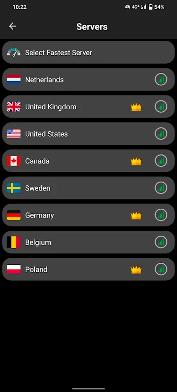 Netzwerk Fast & Secure vpn Screenshot3