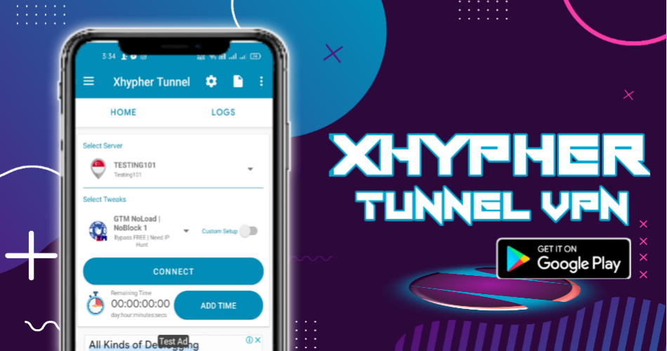 Xhypher Tunnel Pro - Ovpn v3 Screenshot1