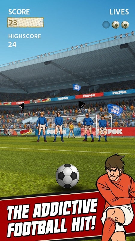 Flick Kick Football Kickoff Screenshot1