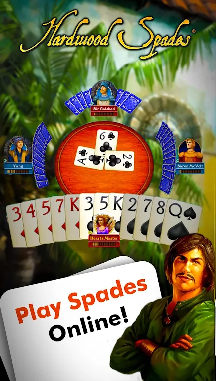 Hardwood Spades: Classic Cards Screenshot1