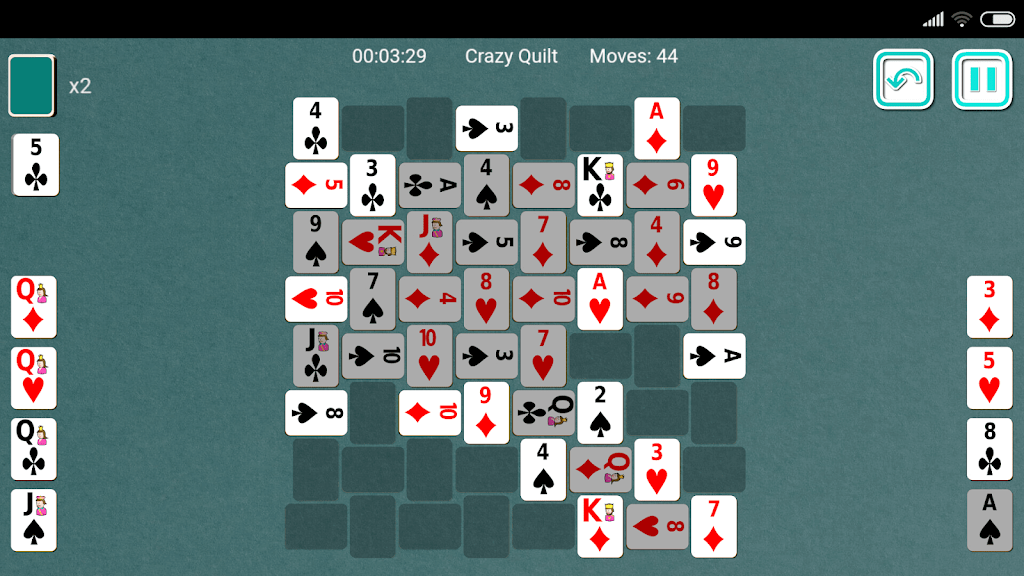 Crazy Quilt Solitaire Screenshot4