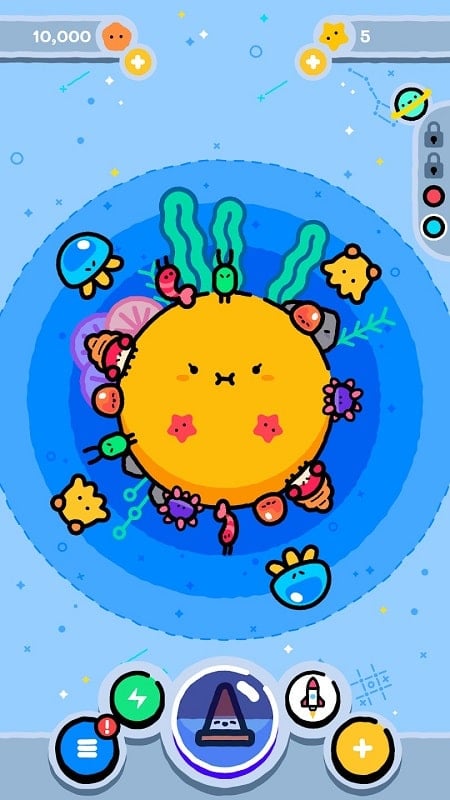 Idle Pocket Planet Screenshot1