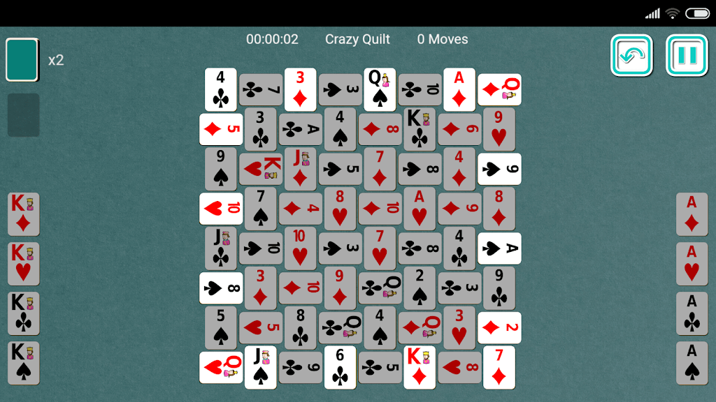 Crazy Quilt Solitaire Screenshot2