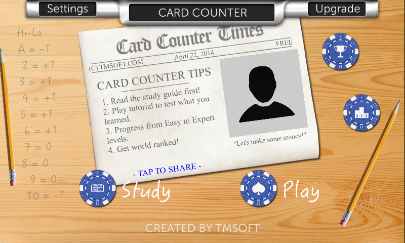 Card Counter Lite Screenshot3