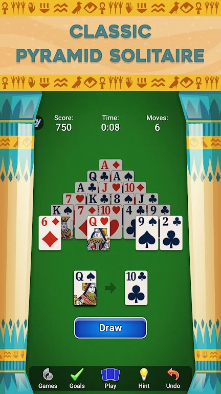 Pyramid Solitaire - Card Games Screenshot3