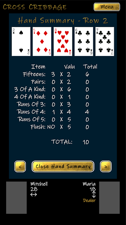 Cross Cribbage Screenshot4