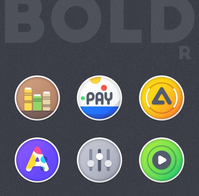 Boldr Icon Pack Screenshot1