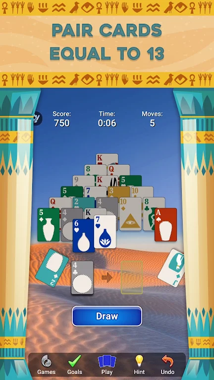 Pyramid Solitaire - Card Games Screenshot2