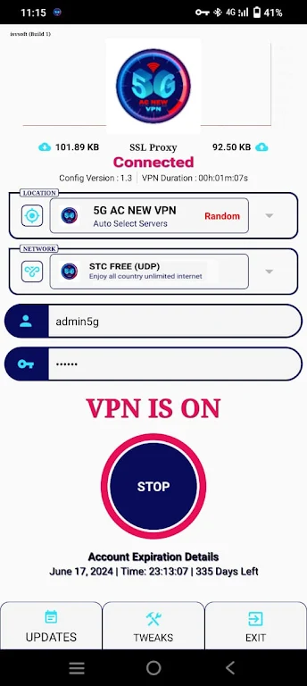 5G AC NEW VPN Screenshot2