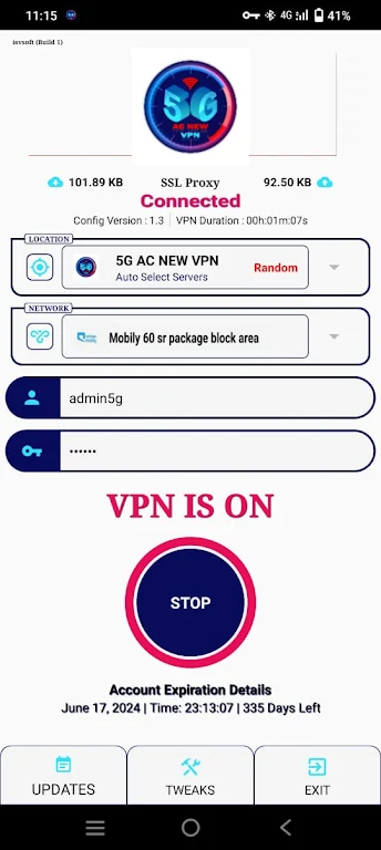 5G AC NEW VPN Screenshot3