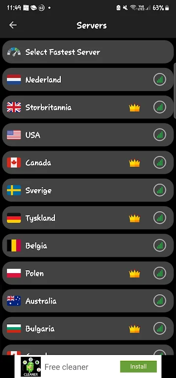 CheapVPN Screenshot3