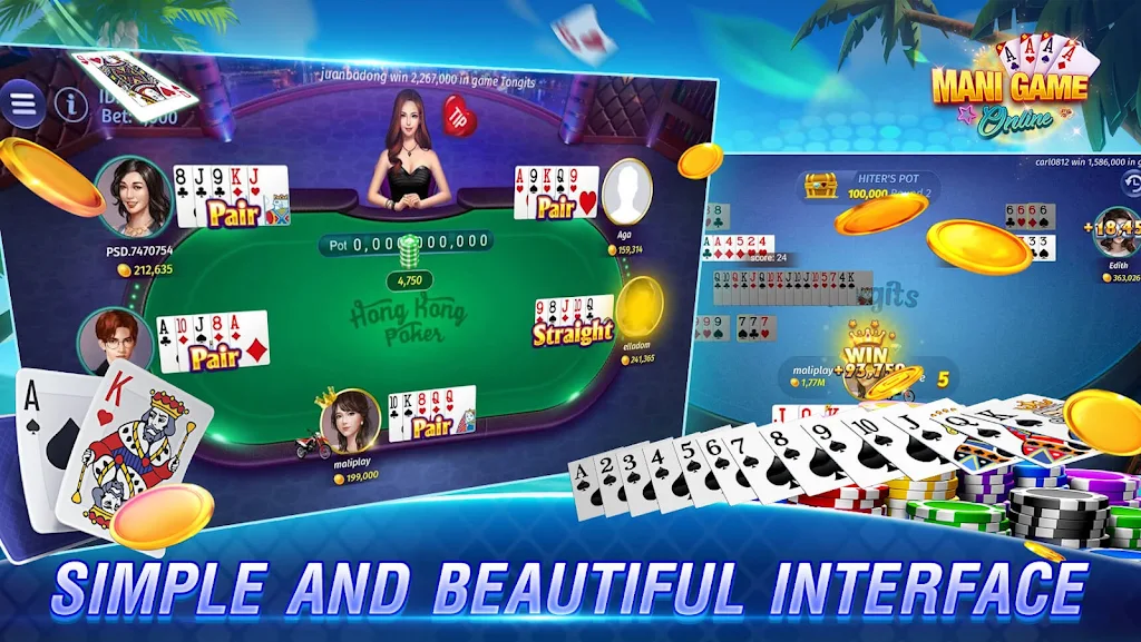 ManiGame Tongits Pusoy Online Screenshot2